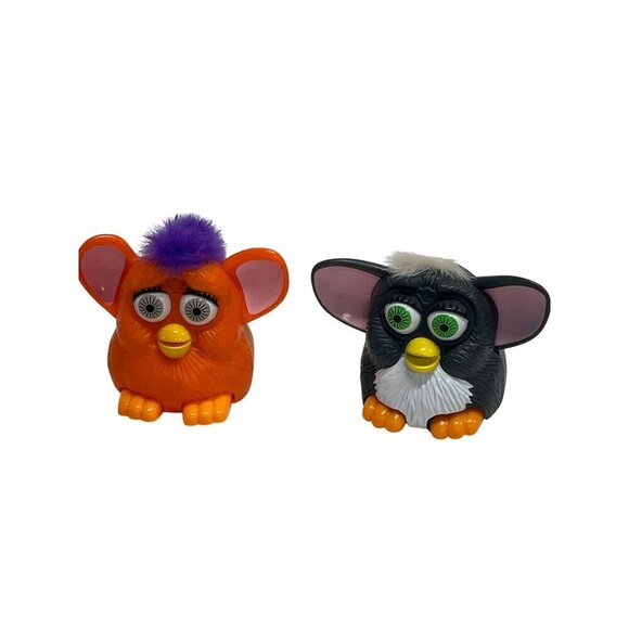 Set Of 4 Vintage Furby McDonalds Happy Meal Toys Figurines 1998 - Picture 3 of 5